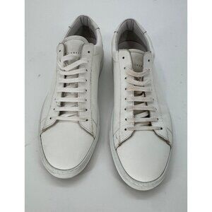 Oliver Cabell Mens White Low 1 Sneakers Size 10 EU 43 Made In Italy Leather Lace